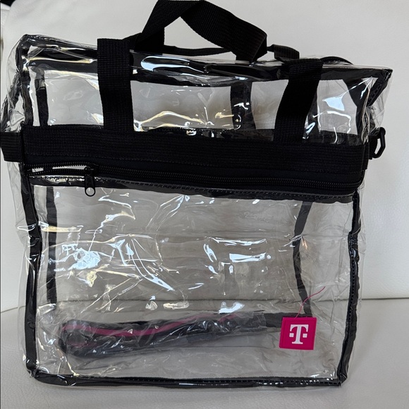 T-Mobile Stadium Concert Clear Tote Bag with shoulder strap (12”x12”x 5”) - Picture 2 of 8